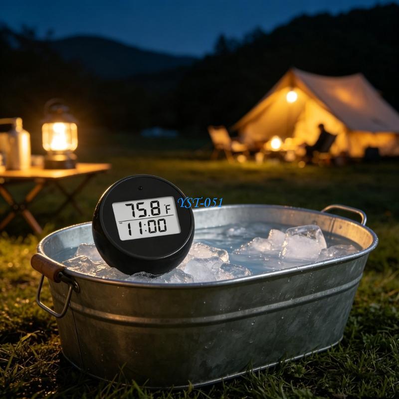 E15A Digital Bath Thermometers - Pool Alarm Float recension och pris