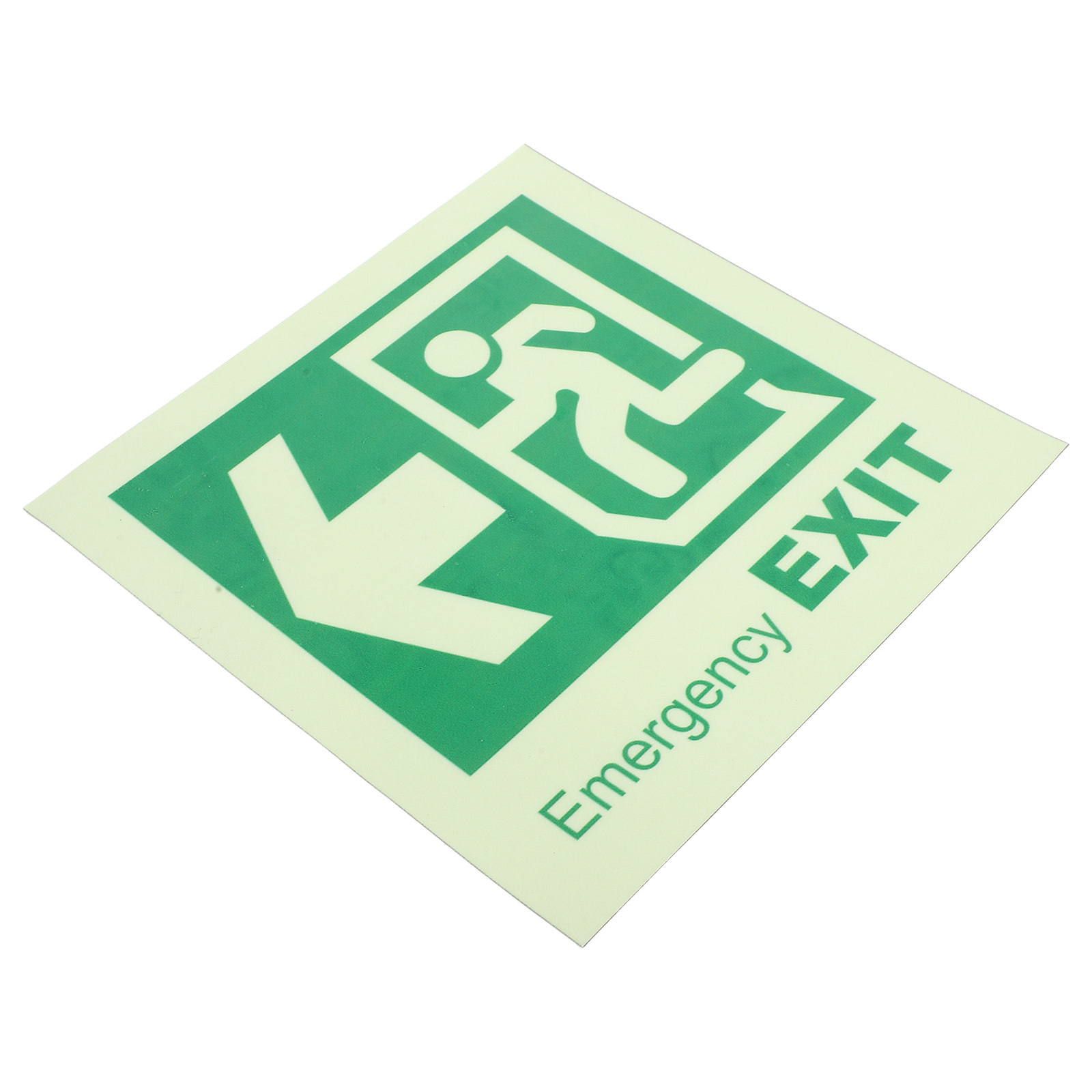 Self Adhesive Luminous Emergen - Emergency Exit Sign recension och pris