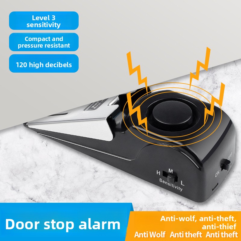 Female household door stopper, - Door Stop Alarm recension och pris
