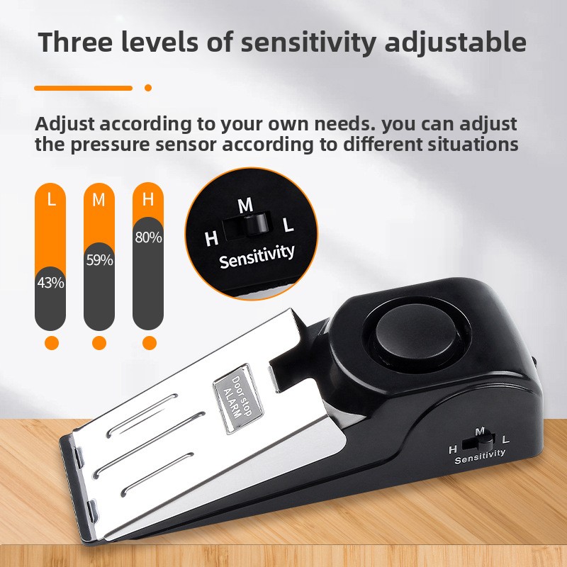 Female household door stopper, - Door Stop Alarm recension och pris