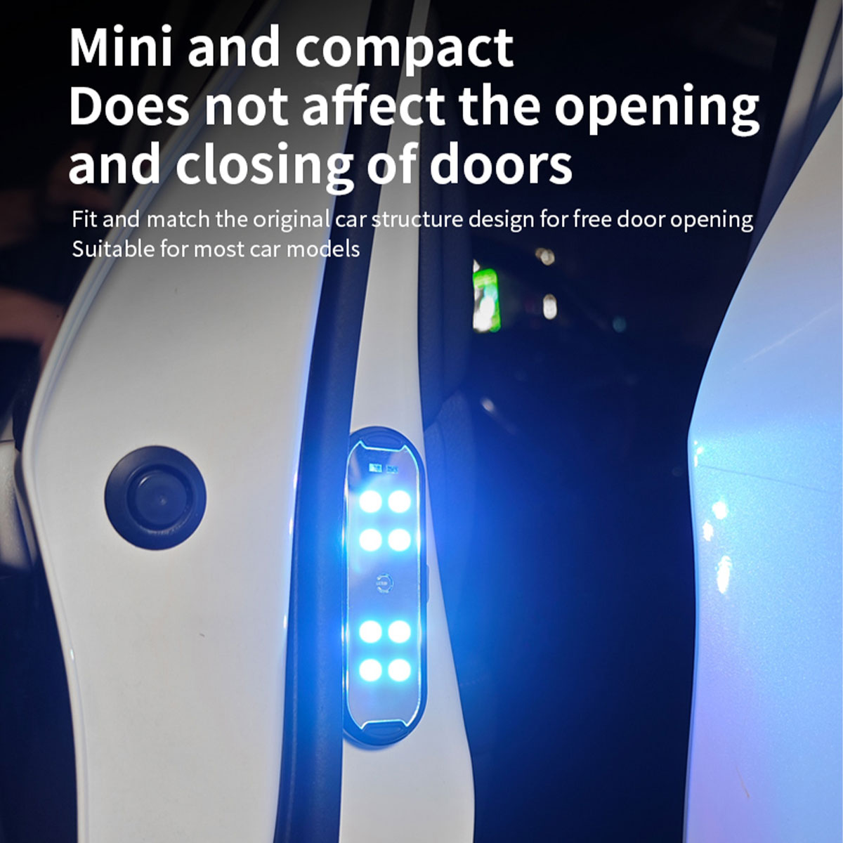 Car Door Lights LED Colorful F - Emergency Exit Sign recension och pris
