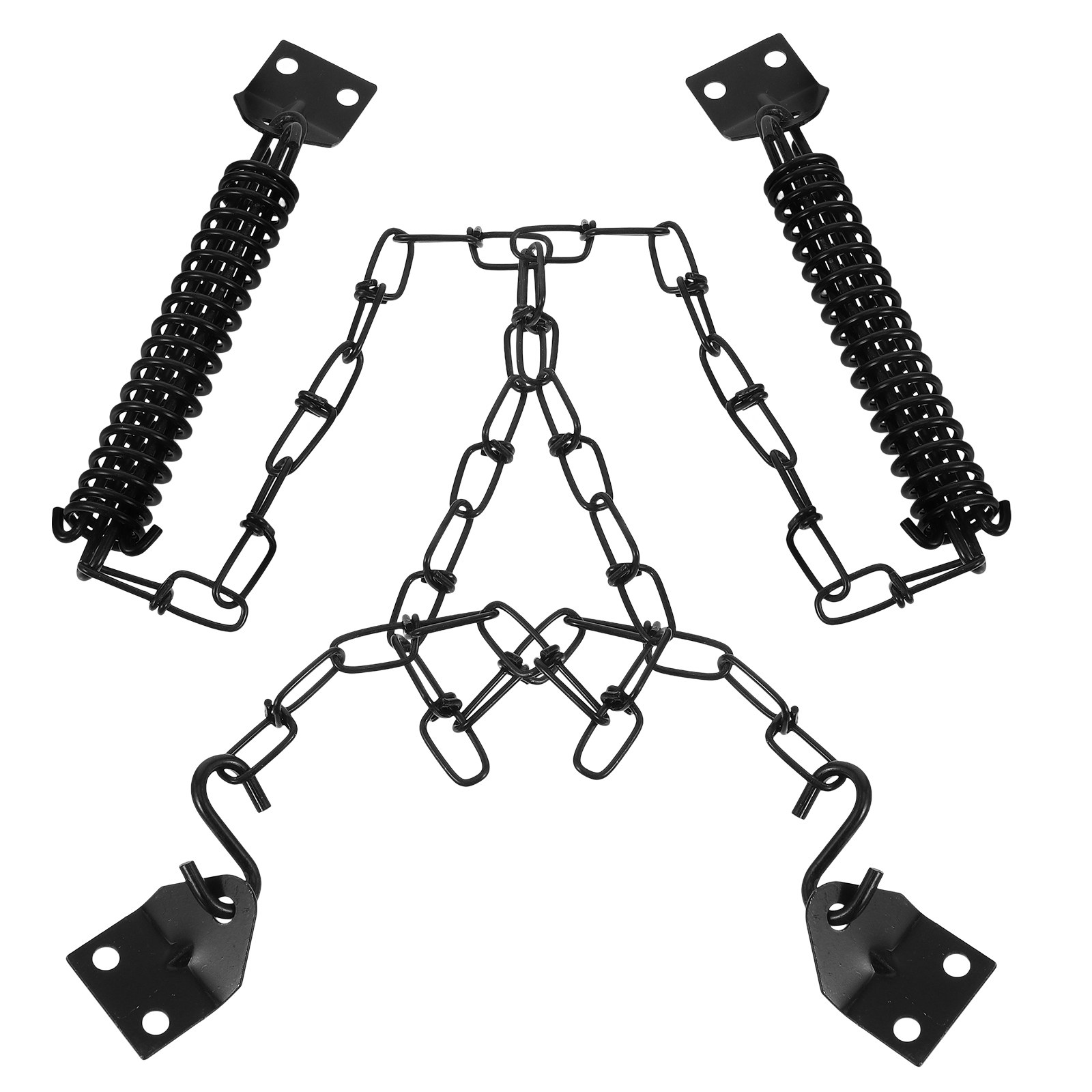 2Set Heavy Duty Windproof Chai - Security Chain Door recension och pris