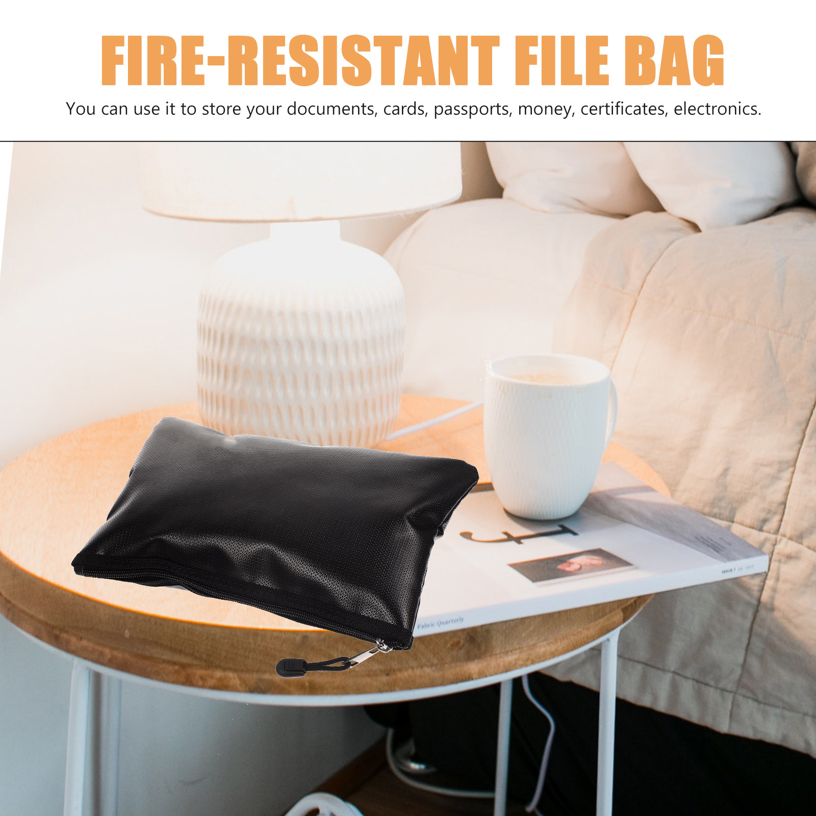 Fireproof Document Bag Fire-Re - Fire Safe Document recension och pris