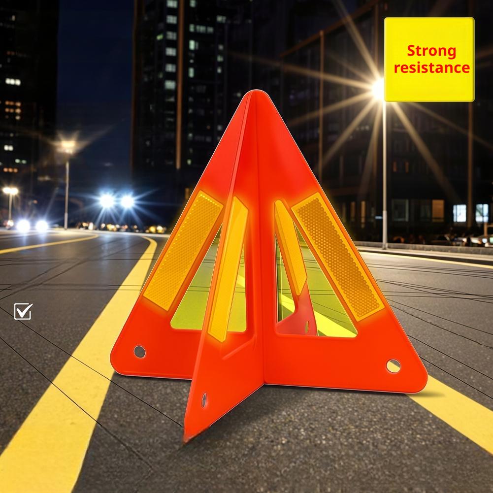 Reflective Triangle Warning Si - Emergency Exit Sign recension och pris