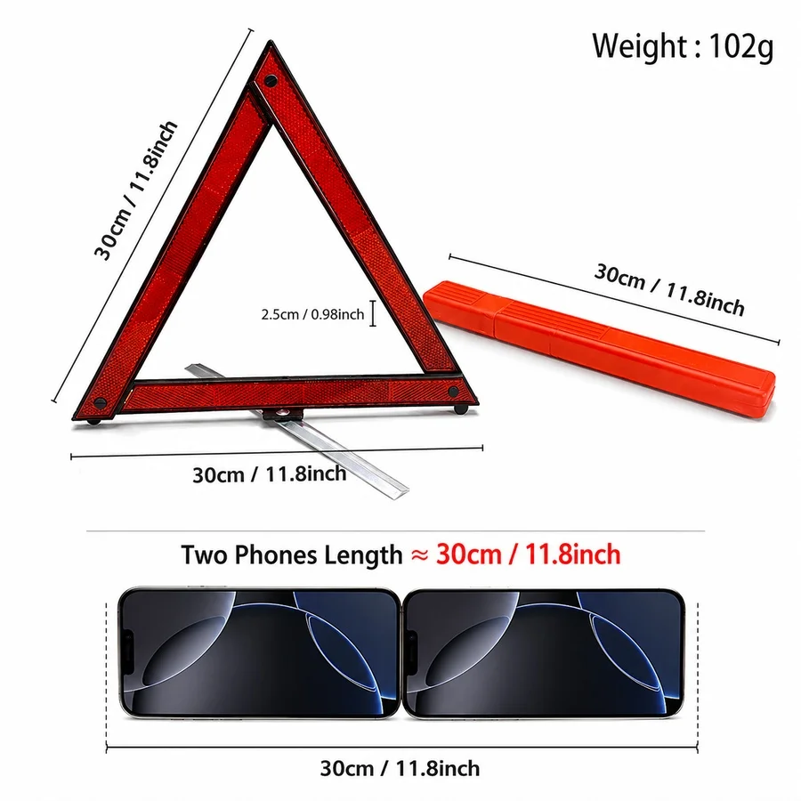 Car Tripod Folded Stop Sign Re - Emergency Exit Sign recension och pris