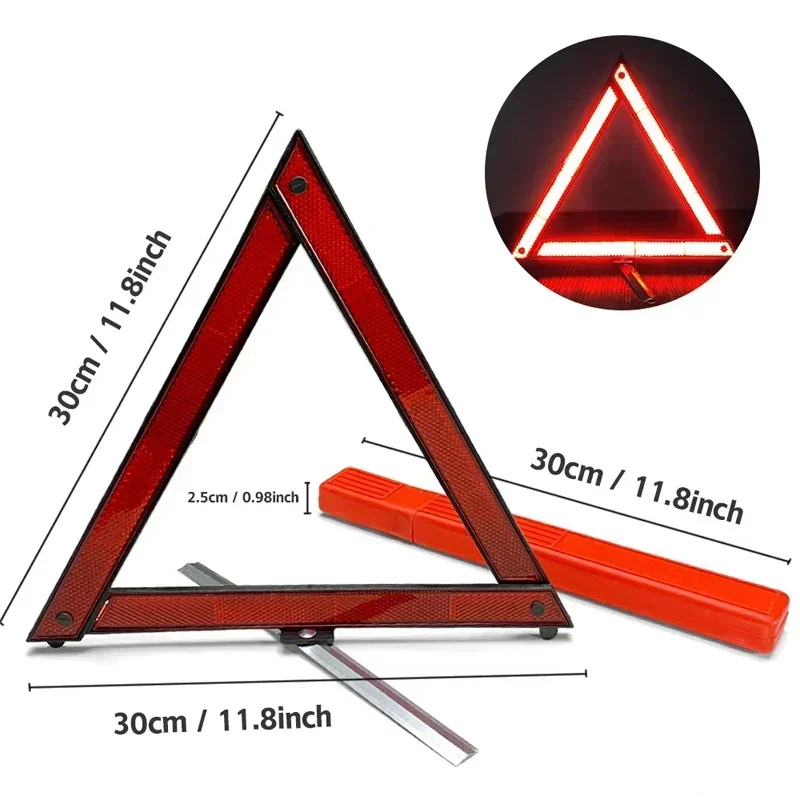 Car Triangle Reflective Tripod - Emergency Exit Sign recension och pris