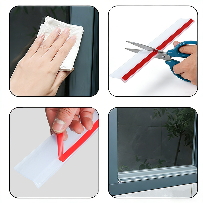 1-5M Window Transparent Water  - Window Lock Bar recension och pris