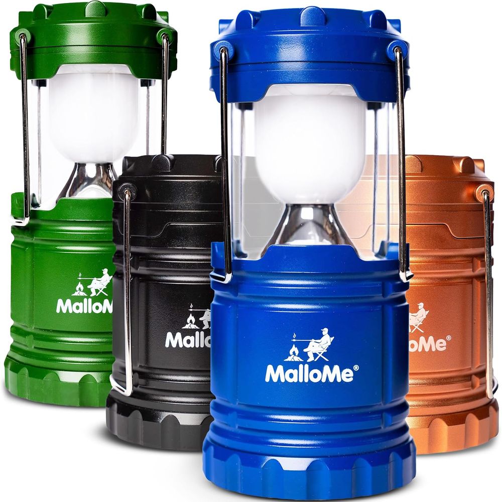 Multicolor LED Camping Lantern - Power Outage Light recension och pris
